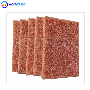 Aotelec độ tinh khiết cao 99.9% cu bọt cho lithium pin cathode vật liệu xốp kim loại đồng bọt - Product Image 4