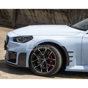 Embellecedor de guardabarros delantero de fibra de carbono seco estilo MP para BMW M2 G87 Side Spats - Product Image 2