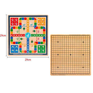Precios Económicos, Gran Venta, Damas Chinas, Ajedrez Volador 2 en 1, Juego de Mesa de Madera, Caja de Ajedrez Plegable, Ecológico, Juego de Interior - Product Image 3