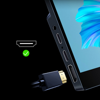 15.6 pouces 1080p Anti-lumière bleue écran tactile IPS écran étendu moniteur Portable pour jeu bureau utilisation PC téléphone Compatible 60Hz