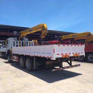 מנוף משאית HOWO XCM-G 6*4 בעל 10 גלגלים, 12 טון, חדש ורב מכר |   בום טלסקופי הידראולי |   360 °   סיבוב |   מחיר מפעל - Product Image 5