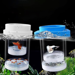Caja de cría de acuario flotante de alta durabilidad para cría de medusas y Guppy - Product Image 5