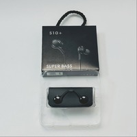 Écouteurs filaires 3,5 mm avec microphone intégré, écouteurs intra-auriculaires Super Bass avec micro pour appareils Samsung Galaxy S8 S10 Note10