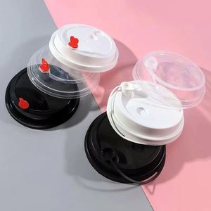 Bouchon de bouteille en plastique jetable en PP de qualité alimentaire, étanche, avec couvercle en forme de cœur rouge, calibre 90 mm, pour injection, pour couvercles à bulles et fermetures de bouteilles - Product Image 4