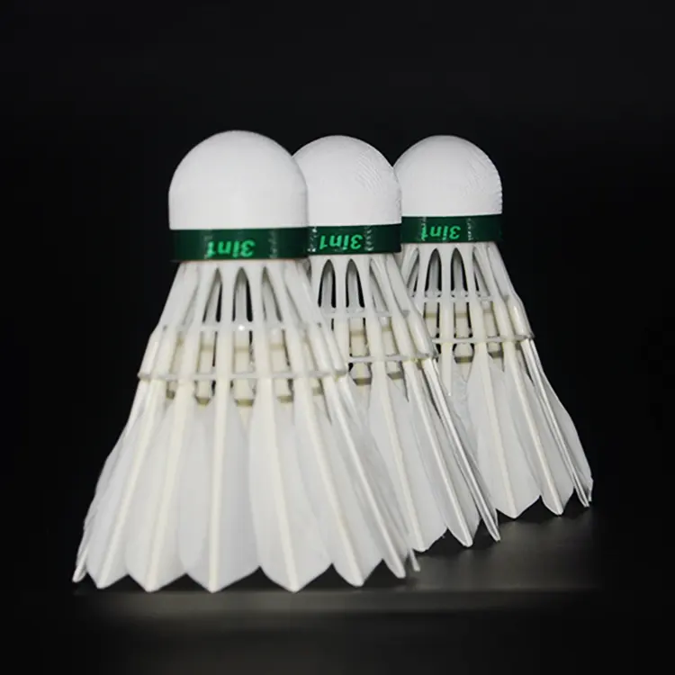 Dmantis 3in1 Anyball 333 Shuttle galos Durável Grosso Natural Pena De Pato Badminton Peteca 3in1 com Fibra De Cortiça Composta