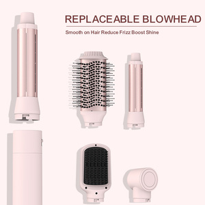 Nouvelle tendance, ensemble de coiffage 5 en 1, <span class=keywords><strong>brosse</strong></span> sèche-cheveux, best-seller, séchage, lissage, bouclage, sèche-cheveux en une seule étape, <span class=keywords><strong>brosse</strong></span> à air - Product Image 3