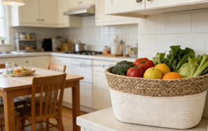 <span class=keywords><strong>Cesta</strong></span> <span class=keywords><strong>de</strong></span> Almacenamiento <span class=keywords><strong>de</strong></span> Escritorio Tejida con Cuerda <span class=keywords><strong>de</strong></span> Algodón, Hecha en Fábrica, <span class=keywords><strong>Cesta</strong></span> para Juguetes sin Asas - Product Image 5