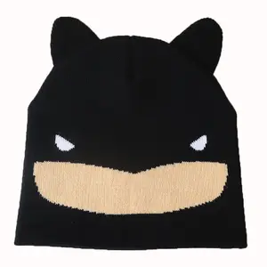 Funko-gorrito bordado 3D de Dark Knight, personalizado, para invierno, mantiene el calor, venta al por mayor