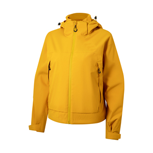 Veste softshell courte sans couture pour <span class=keywords><strong>femme</strong></span>, entièrement thermosoudée, résistante à l'eau et coupe-vent, idéale pour la <span class=keywords><strong>randonnée</strong></span> et les trajets quotidiens - Product Image 3