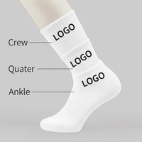 Chaussettes de golf respirantes à soutien de la voûte plantaire, personnalisables avec logo, ultra douces, pour hommes et femmes