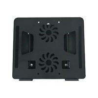 Support pour ordinateur portable réglable en métal, support de refroidissement pour ordinateur portable rotatif à 360 degrés, support pliable pour ordinateur portable