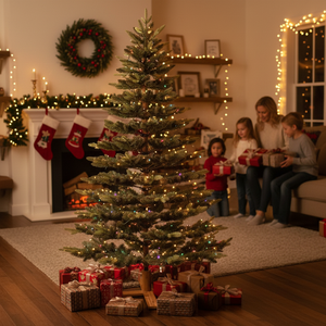 <span class=keywords><strong>Sapin</strong></span> <span class=keywords><strong>de</strong></span> Noël <span class=keywords><strong>de</strong></span> 7 pieds style <span class=keywords><strong>sapin</strong></span> <span class=keywords><strong>de</strong></span> pin en PE et PVC avec lumières LED à changement <span class=keywords><strong>de</strong></span> couleur, OEM disponible, échantillon fourni, prix d'usine - Product Image 2