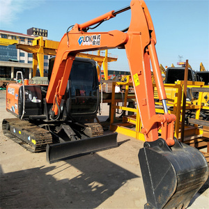 Miniexcavadora usada Hitachi zx60 de 6 toneladas de gran potencia 90% Nueva excavadora de segunda mano con certificado EPA CE en stock - Product Image 3