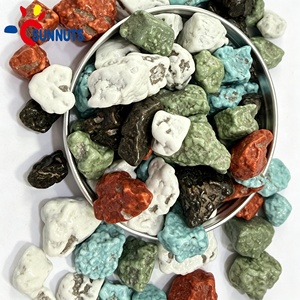 Bonbons <span class=keywords><strong>au</strong></span> chocolat Stone Snacks, chocolat <span class=keywords><strong>au</strong></span> <span class=keywords><strong>lait</strong></span> enrobé <span class=keywords><strong>de</strong></span> sucre croustillant arc-en-ciel - Product Image 3