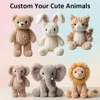 Jouets en peluche doux et mignons au design moderne pour bébé, peluches personnalisées, créez votre propre marque de peluches pour enfant
