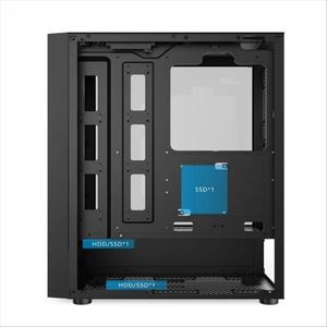 Boîtier PC Gaming ATX Mid-Tower avec Panneau Frontal en Maille et Verre Trempé pour Ordinateur de Bureau - Product Image 5