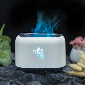 Diffuseur d'arômes d'usine d'origine USB 0,5 L avec lumière de flamme, humidificateur pour usage domestique et commercial - Product Image 3