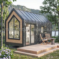 Maisons conteneurs de luxe en acier, aluminium et bois, de haute qualité, personnalisées, résistantes au vent, imperméables et isolées, pour la maison, le bureau, l'hôtel