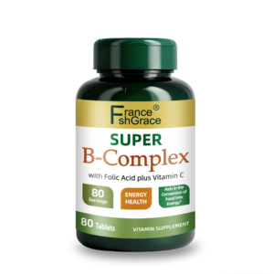 Fabricant de compléments alimentaires Super B Complex avec vitamine C, acide folique, soutien immunitaire, 80 comprimés Super B Complex - Product Image 4