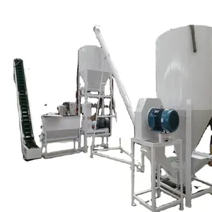 Volledige Productie Van Houtpellets Lijn Omvatten Hout Crusher/Droger/Pellet Machine/Koeler/Verpakking Machine Voor Grote planten