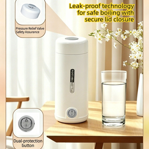 Bouilloire Électrique Portable <span class=keywords><strong>Mini</strong></span> 2026 Sans Fil, Chauffe-Eau USB Rechargeable, Chauffe-Lait Portable pour Lait Maternel de Bébé, Utilisation Extérieure - Product Image 6
