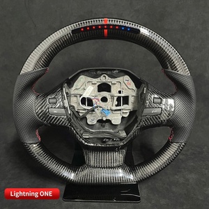 Volante <span class=keywords><strong>Deportivo</strong></span> de Fibra de Carbono Real con Control por Aplicación y LED de Velocidad/RPM para <span class=keywords><strong>Peugeot</strong></span> 308 408 <span class=keywords><strong>RCZ</strong></span>, Gran Venta - Product Image 4