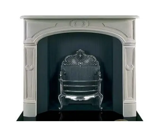 Home Decoration Wall Fireplace Surround Mantel Marble in Bathroom Living Room Indoor