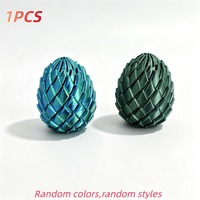 Modèle d'œuf de dragon transformable et rotatif en PLA imprimé en 3D, jouet créatif pour la relaxation des doigts, décoration d'intérieur, anniversaire