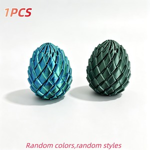 Modèle d'œuf de dragon transformable et rotatif imprimé en 3D, jouet créatif de relaxation pour les doigts, idéal pour Halloween et Pâques - Product Image 5