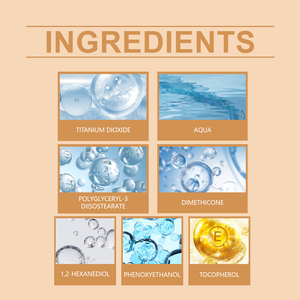 Crème <span class=keywords><strong>BB</strong></span> Hydratante Couleur Naturelle Correcteur Protecteur Maquillage Léger Base Isolante Fond de Teint Liquide Teint 30g Titane - Product Image 5