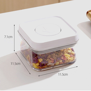 Conteneur de stockage alimentaire hermétique à ouverture rapide, sans BPA, organisateur de garde-manger scellé pour céréales, grains, riz, café en grains - Product Image 3