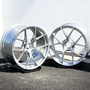 Nouvelles jantes forgées sur mesure en alliage d'aluminium 25 mm 18-21 pouces 4x100 4x114.3 5x100 5x108 5x112 5x114.3 5x120 5x130 FiR OEM Fitment - Product Image 6