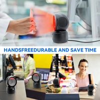 Módulo de Escáner de Escritorio 2D Serie JR T27, Luz LED Distribuida Amigable con la Vista, Protección IP42, Lector de Plataforma para Supermercados