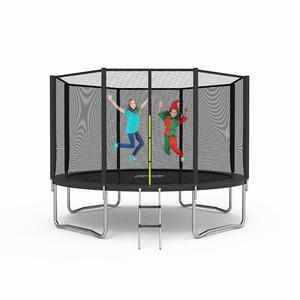 Zoshine большой крытый/открытый батут из ПВХ для домашнего детского сада, защитную сетку для прыжков, обоих развлечений из пены - Product Image 3