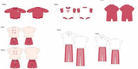 Ensemble de vêtements décontractés pour la famille, design polo parent-enfant personnalisé, tenue assortie pour maman, papa et moi, enfants, ensemble de shorts 2 pièces