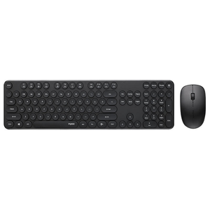 Rapoo X260S <span class=keywords><strong>Combo</strong></span> Tastiera e Mouse Wireless 2.4G, Mouse Silenzioso, 13 Tasti Multimediali, 1000DPI, 12 Mesi di Autonomia per Ufficio e Laptop - Product Image 1