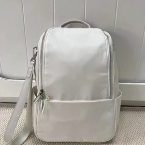 New Cross Border <b>Backpack</b> 10L Large Capacity Shoulder Bag For <b>Men</b> Leisure Travel Solid Color Soft Handle Interior Slot Pocket - Product Image 3