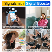 Répéteur de réseau haute puissance 27dbm 2G3G4G5G CDMA850 GSM900 DCS1800 WCDMA2100 ALC Amplificateur de signal mobile pour la maison/souterrain/bureau