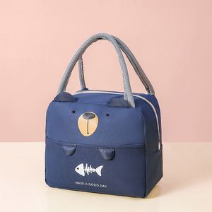 Wholesale Eco-Friendly Aluminum Foil Insulated 6 Wine Food Delivery, Thermo Lunch Zipper Cooler Bags for Men Women Adults - Product Image 5