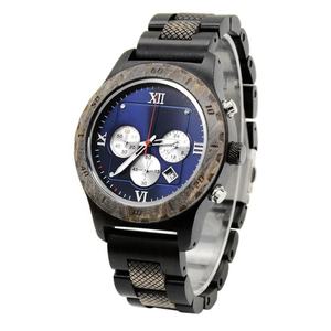 Relojes de Pulsera de Madera para Hombre, Productos en Oferta, Relojes Mecánicos Miyota, Cronógrafo, Relojes de Cuarzo de Madera Hechos a Mano - Product Image 4