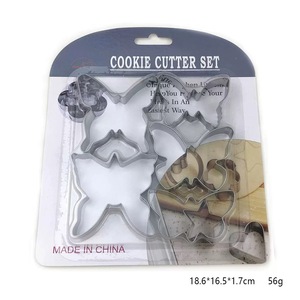 Ensemble de 12 <span class=keywords><strong>emporte</strong></span>-pièces en acier inoxydable pour biscuits et gâteaux, avec motif papillon d'amour, formes irrégulières, pour la pâtisserie domestique - Product Image 2