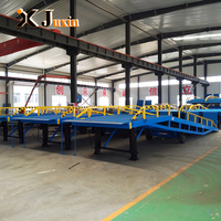 Rampe de chargement mobile hydraulique pour conteneurs, rampe de chantier portable pour chariot élévateur d'entrepôt