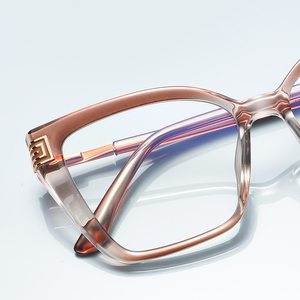 Modèle 2260 Lunettes optiques mode pour femmes Montures de lunettes œil de chat Logo personnalisé TR90 Cadre optique prêt pour <span class=keywords><strong>myopie</strong></span> - Product Image 3