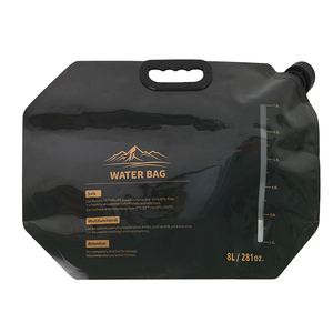 Borsa da bagno pieghevole per acqua portatile da viaggio borsa 5L 10 L borsa per la sacca d'acqua con beccuccio per campeggio e escursioni all'aperto - Product Image 3