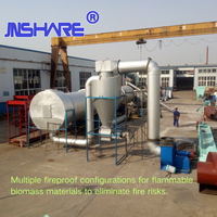 Séchoir Rotatif à Biomasse Haute Performance Économe en Énergie 2 Tonnes/Heure Certifié CE Marque JNSHARE 380V/415V Garantie 1 An Uniforme et Efficace