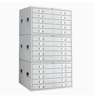 Armoire de classement métallique ajustable de style traditionnel, conception modulaire, construction durable, sécurité par serrure à clé pour gymnases et écoles