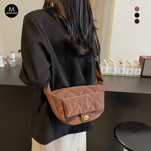 Fabricant spécialisé, tendance transfrontalière, texture haut de gamme, minimaliste, polyvalent, sacs à main pour femmes, sacs à bandoulière pour femmes - Product Image 5