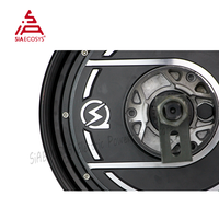 QS Motor High Power 5000W V4 60H 72V Racing Scooter Electric In-Wheel Hub Motor Aluminum Core Double Axle 212 70-120kph Air