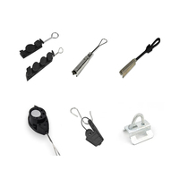 Glasfaser-Fall kabel klemme S-Typ SS-Typ ODWAC-HY S-Haken YK FTTH Hook Drop Wire Tension Retainer
