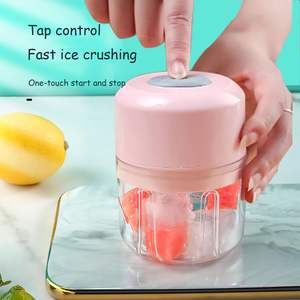 Ensemble d'accessoires de cuisine miniatures en acier inoxydable et aluminium intelligent pour la maison, hachoir à aliments, fruits, légumes, ail, mélangeur à viande, cuillères, bureau - Product Image 4